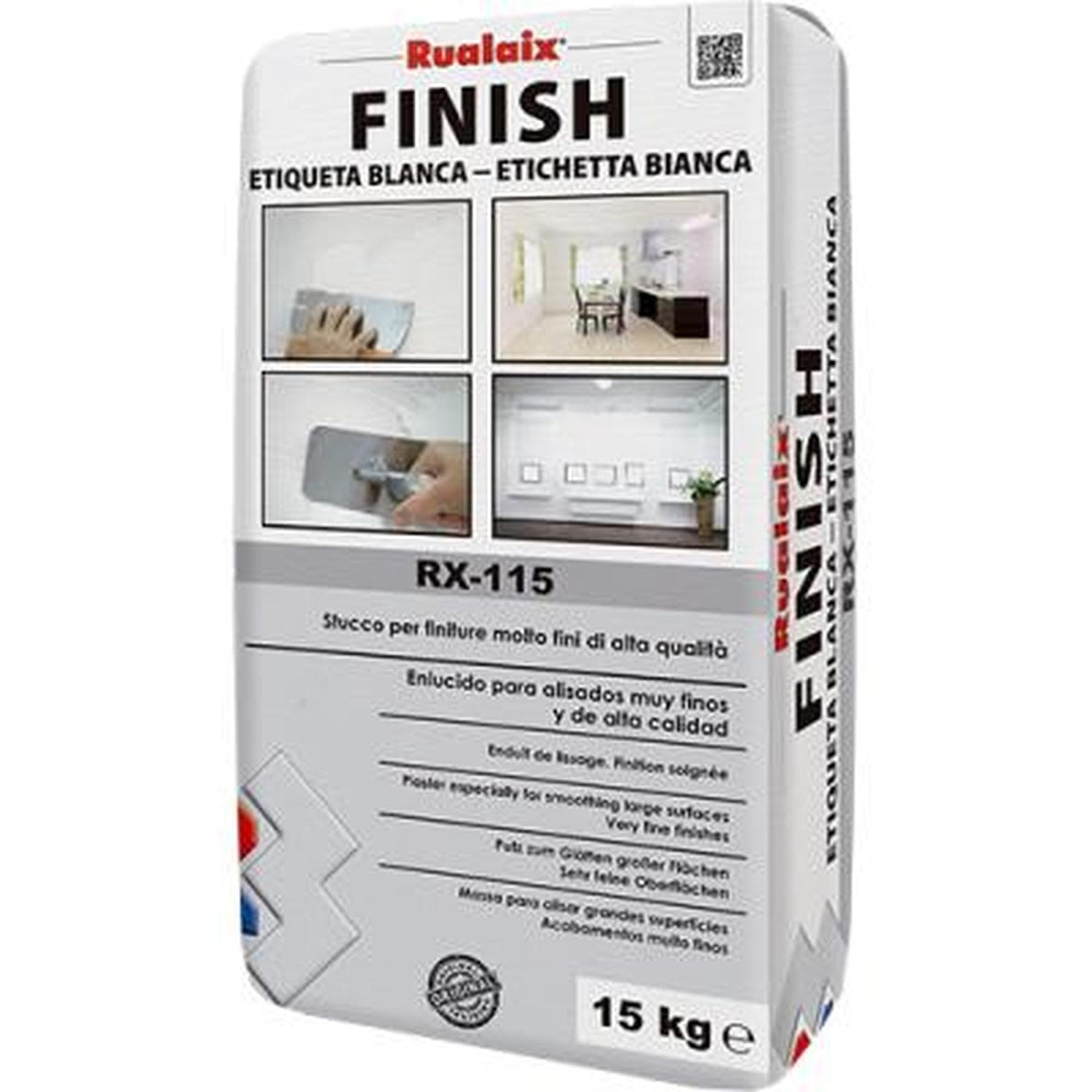 Rualaix finish etichetta bianca 1kg 5 art. RX-115