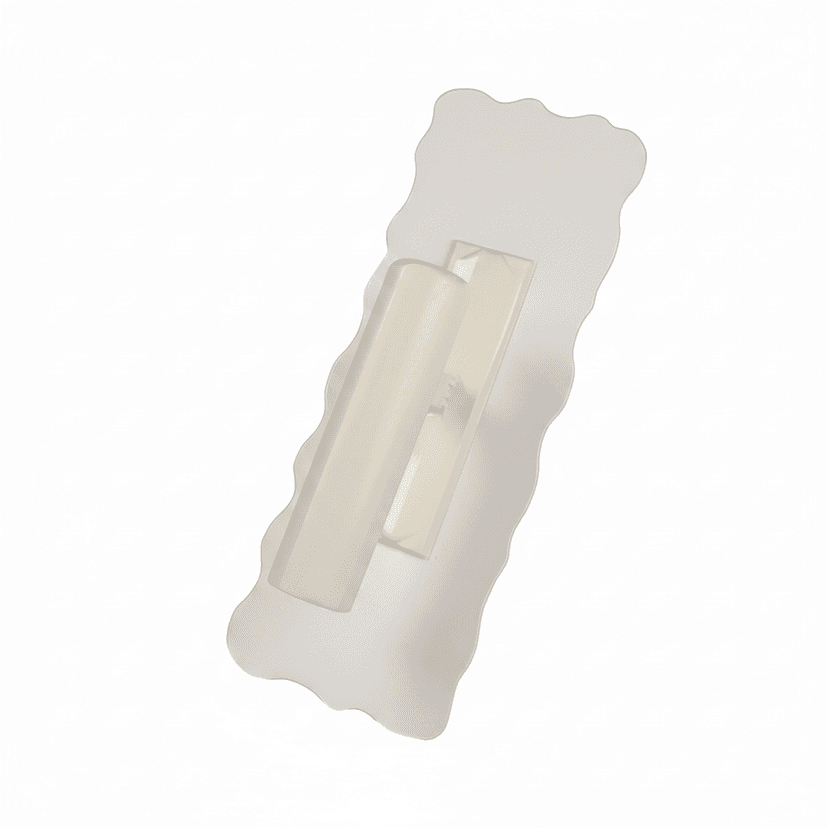 Art. 1385 Frattone Plastica Bianco Ondulato
