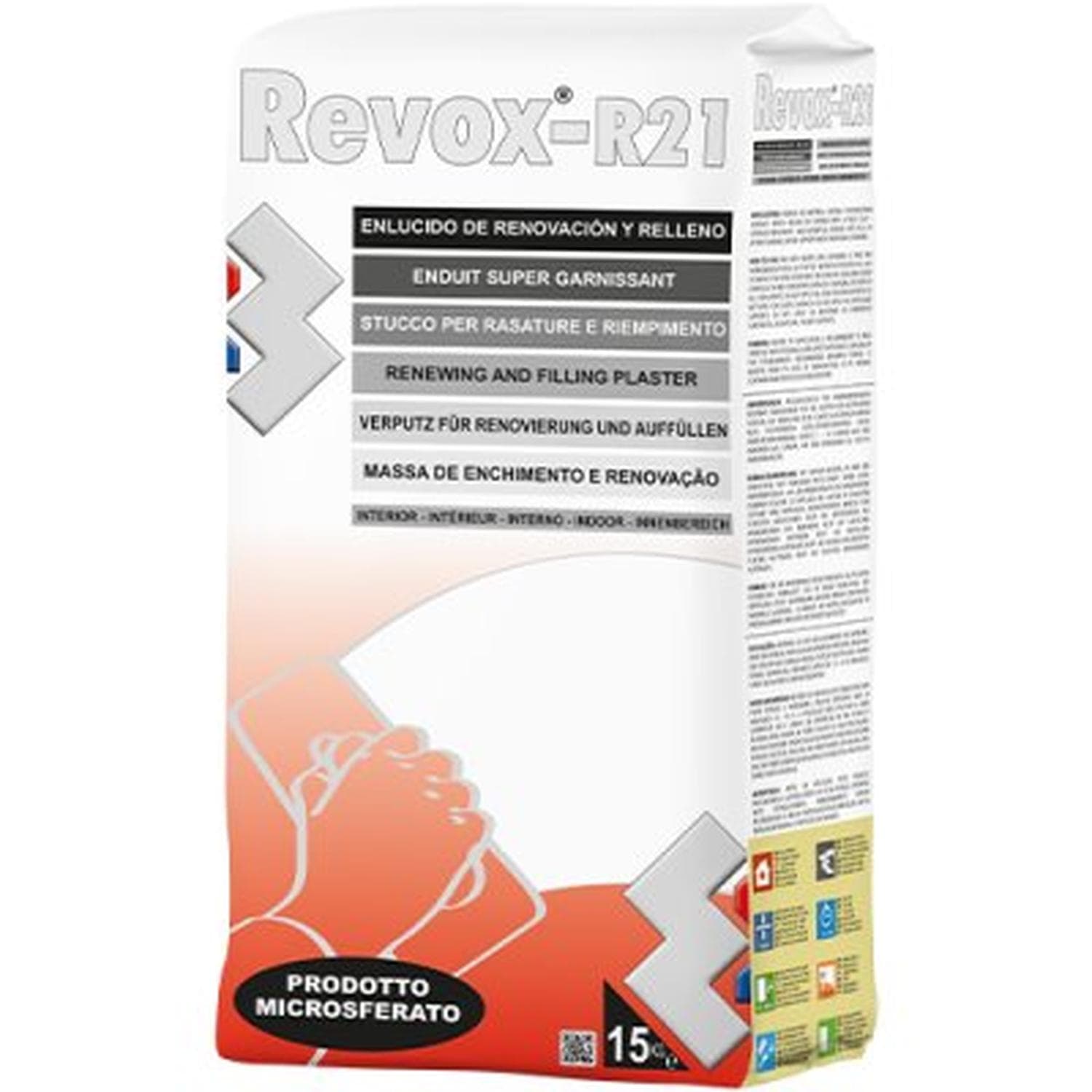 R21 Revox STUCCO PER RASATURE E RIEMPIMENTO
