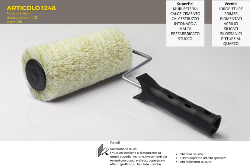 Art. 1248 Rullo Nylon Perlon