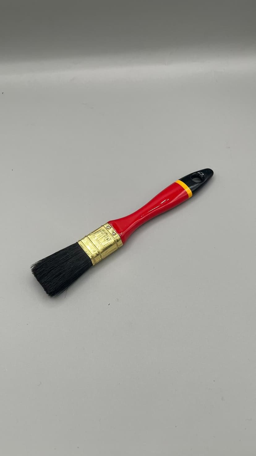 Art. 112 Pennellessa Pure Bristle Setola Nera Manico Plastica mis. 1" – Fine Serie