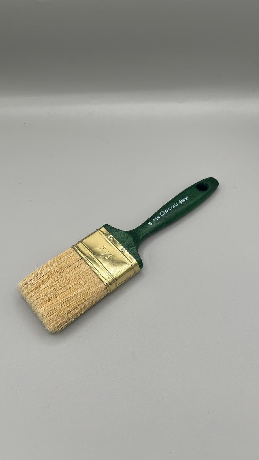 Art. 119 Pennellessa Setola Chiara Manico Legno mis. 2½" – Fine Serie
