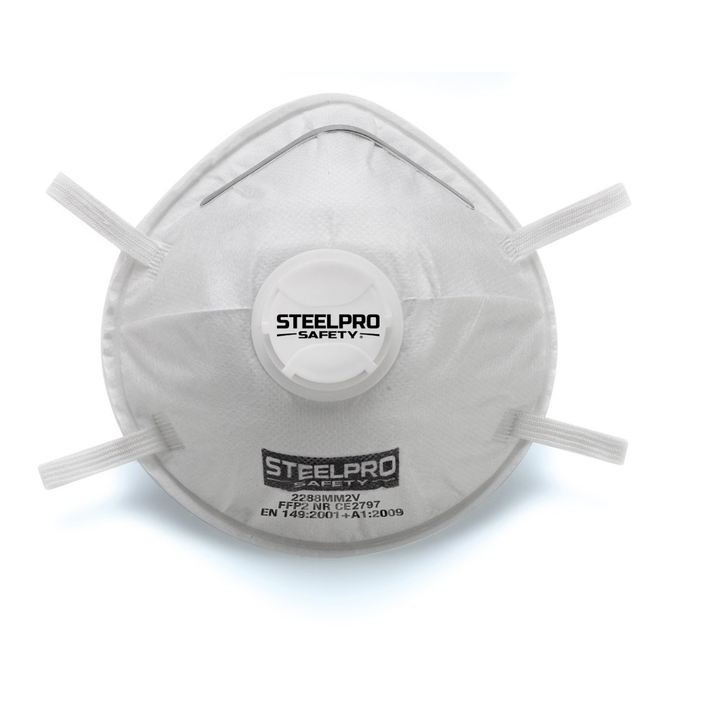 Mascherina FFP2 con Valvola 2288MM2V | EN 149:2001 | Neri Safety