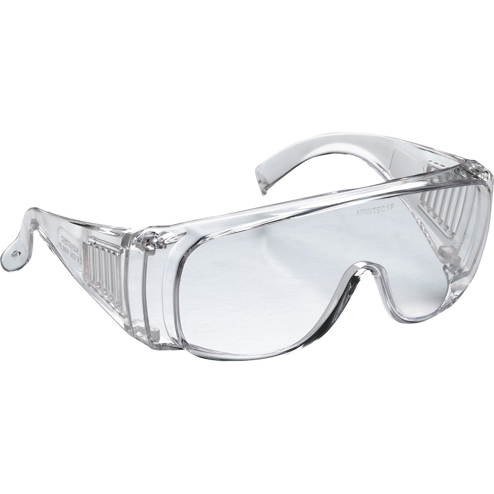 Occhiale Policarbonato ET-30 Indossabile Sopra Occhiali | EN 166 | Neri Safety