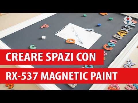 Crea spazi con RX-537 Pittura magnetica